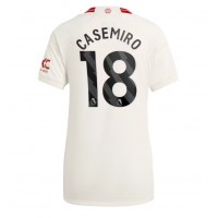Manchester United Casemiro #18 Replica Third Shirt Ladies 2023-24 Short Sleeve